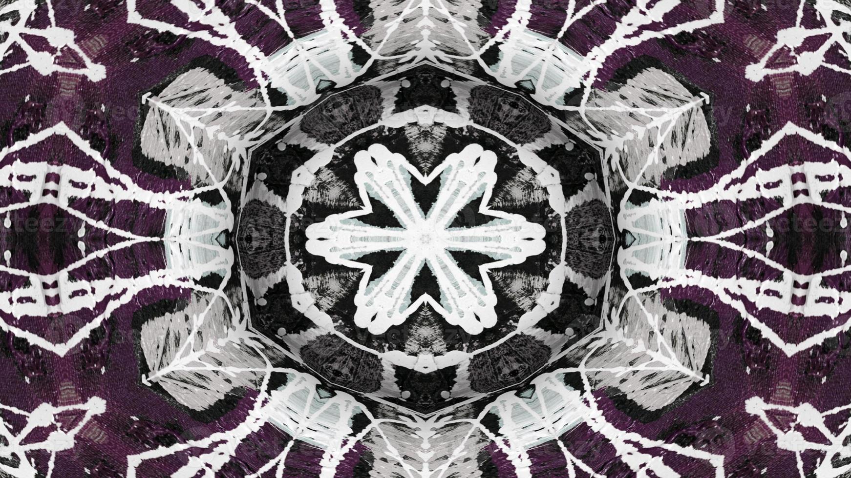 Paint Ink Brush Kaleidoscope photo