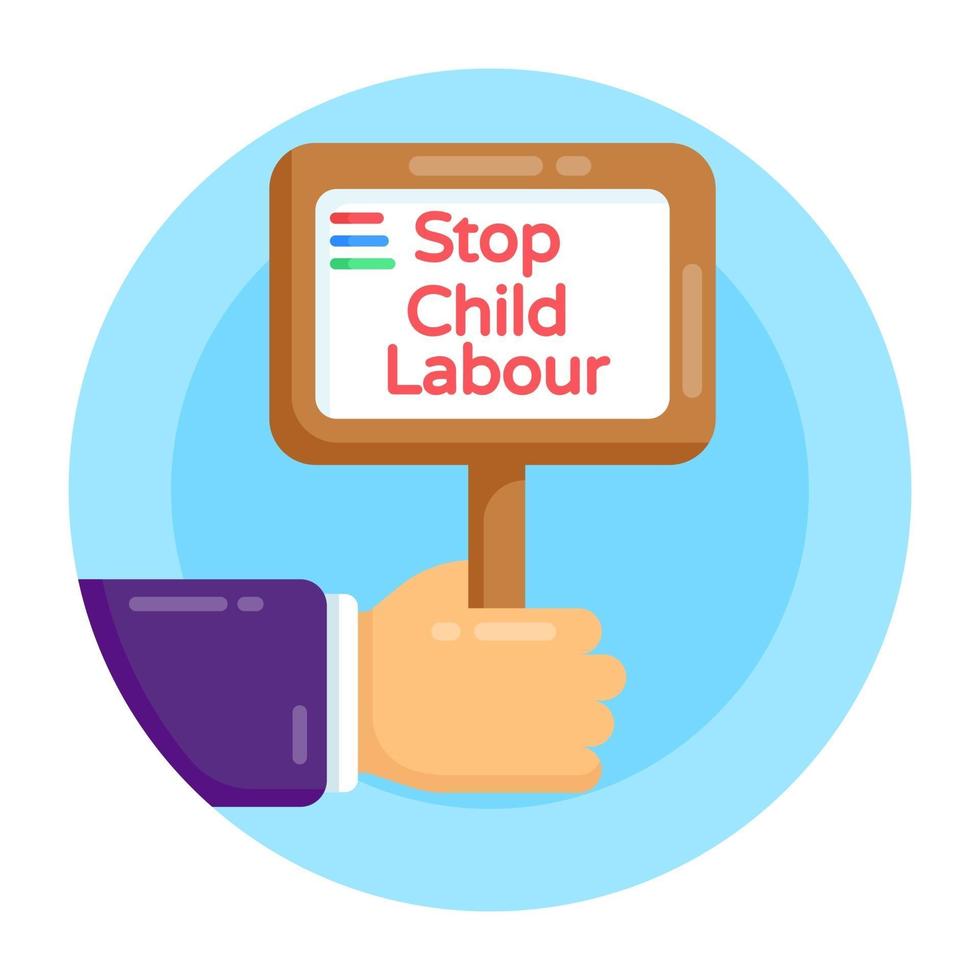 Protest and Banner vector
