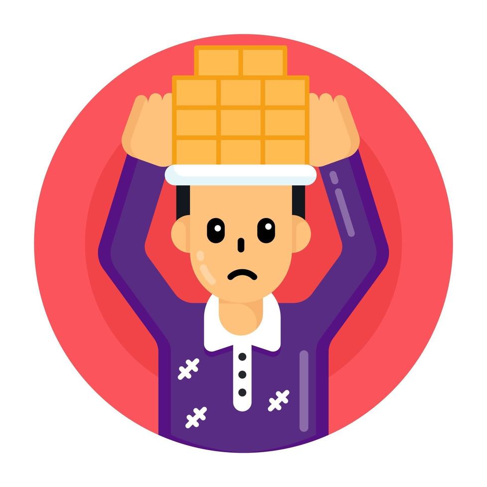 Labour Hand and worker vector
