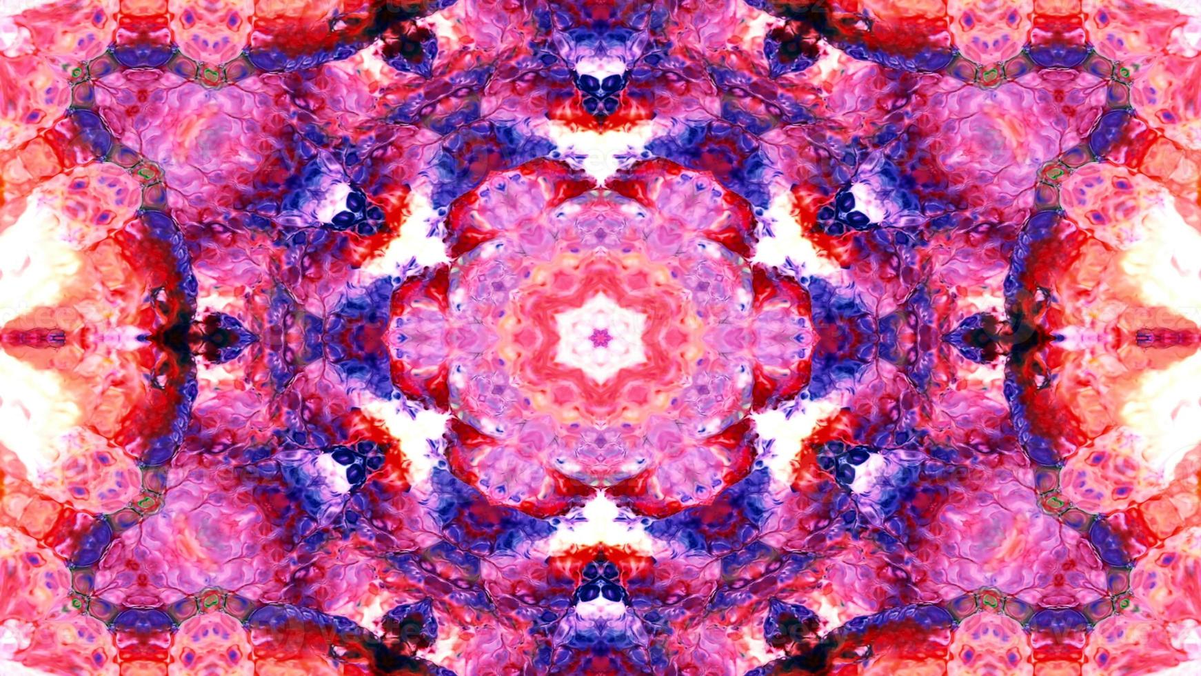 Paint Ink Brush Kaleidoscope photo