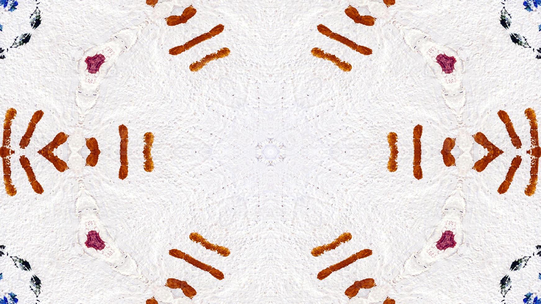 Paint Ink Brush Kaleidoscope photo