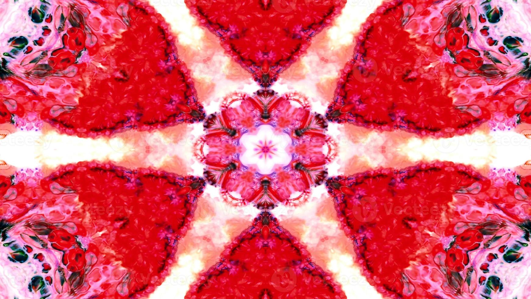 Paint Ink Brush Kaleidoscope photo