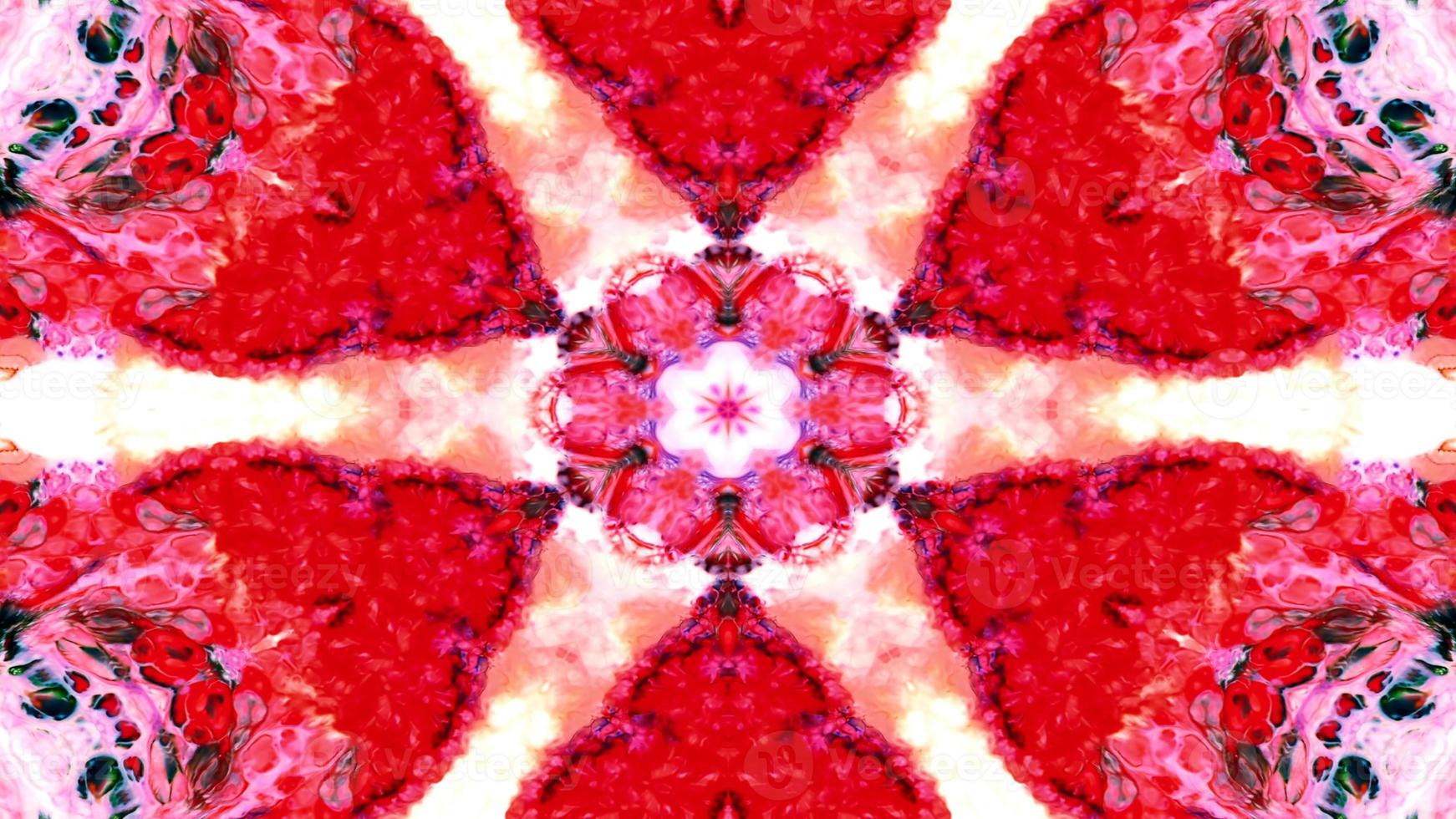 Paint Ink Brush Kaleidoscope photo