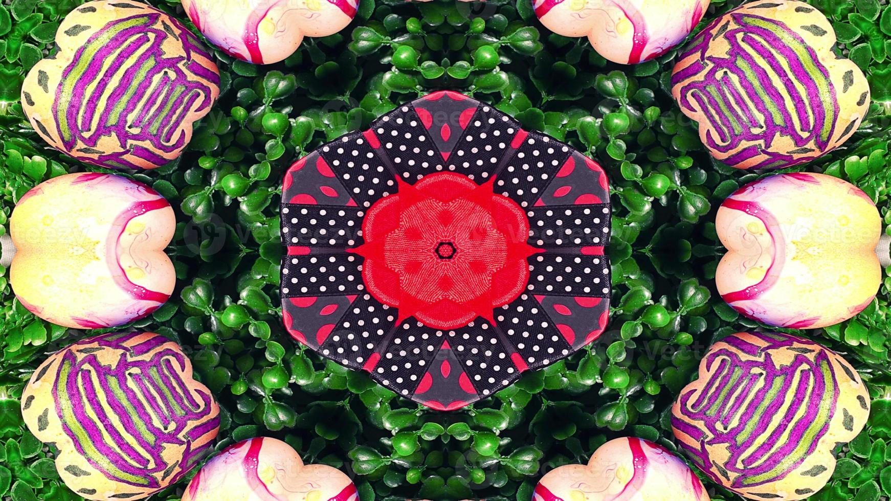 Paint Ink Brush Kaleidoscope photo