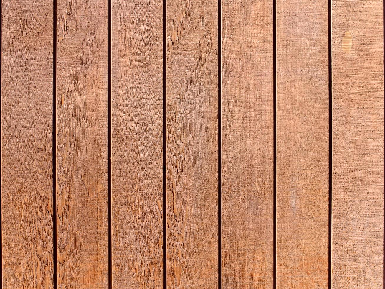 Brown wood plank panel. photo