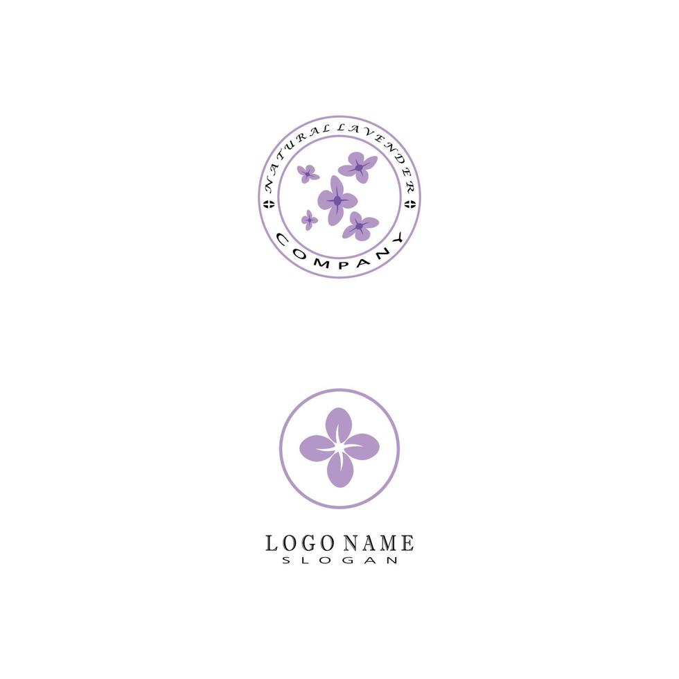 Lavender Logo Template vector symbol nature