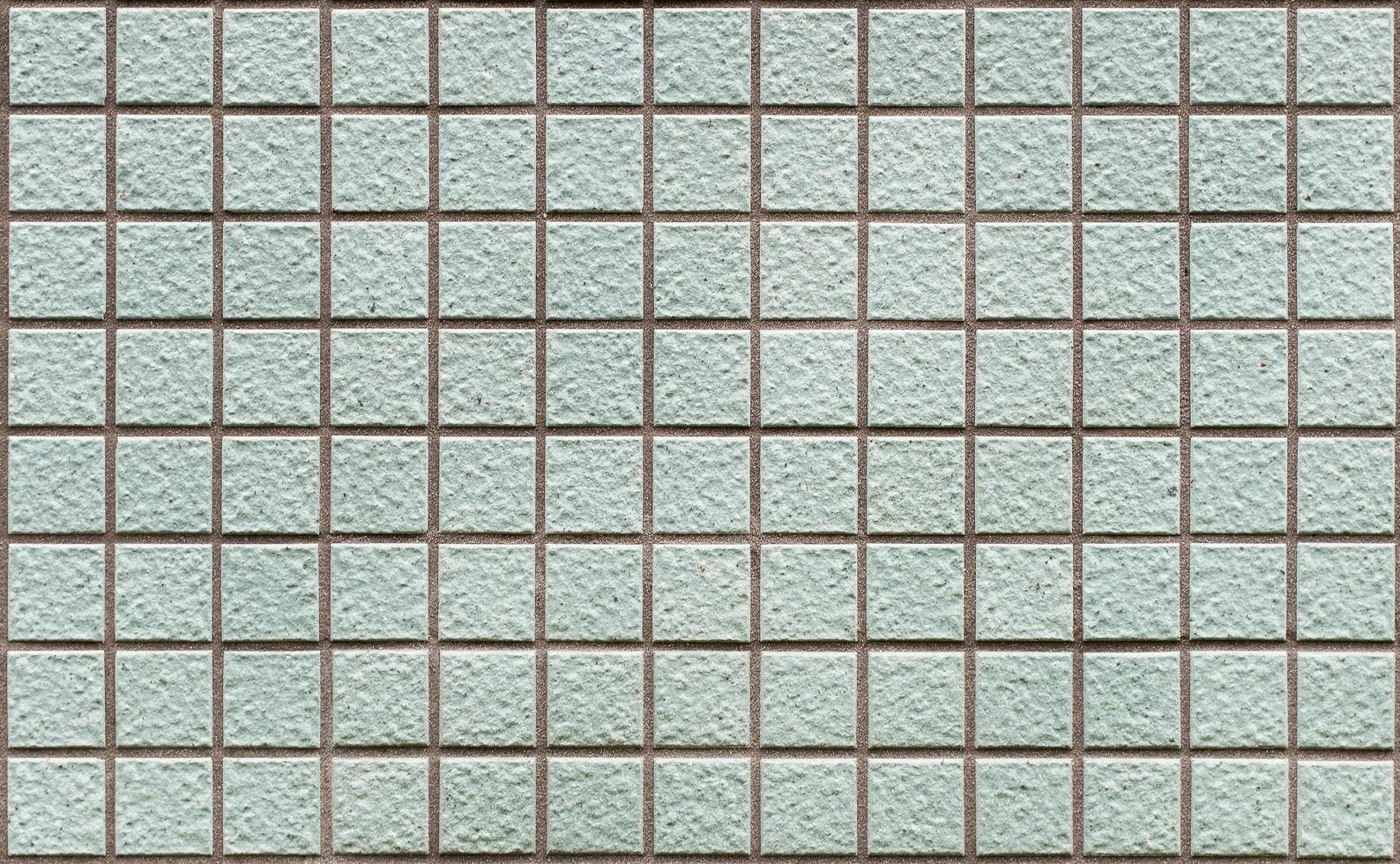 Seamless green mossaic tiles texture. photo