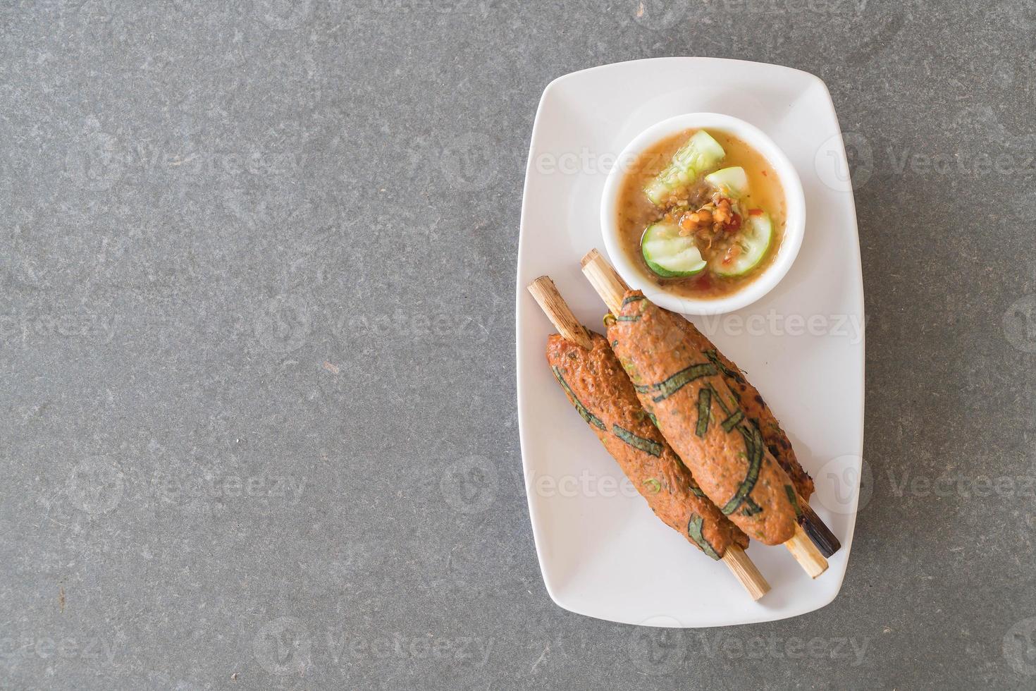 Fried Fish-paste stick photo