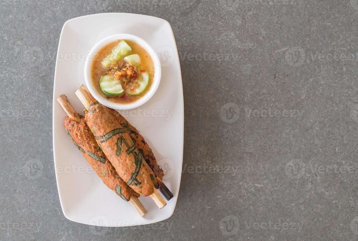 Fried Fish-paste stick photo