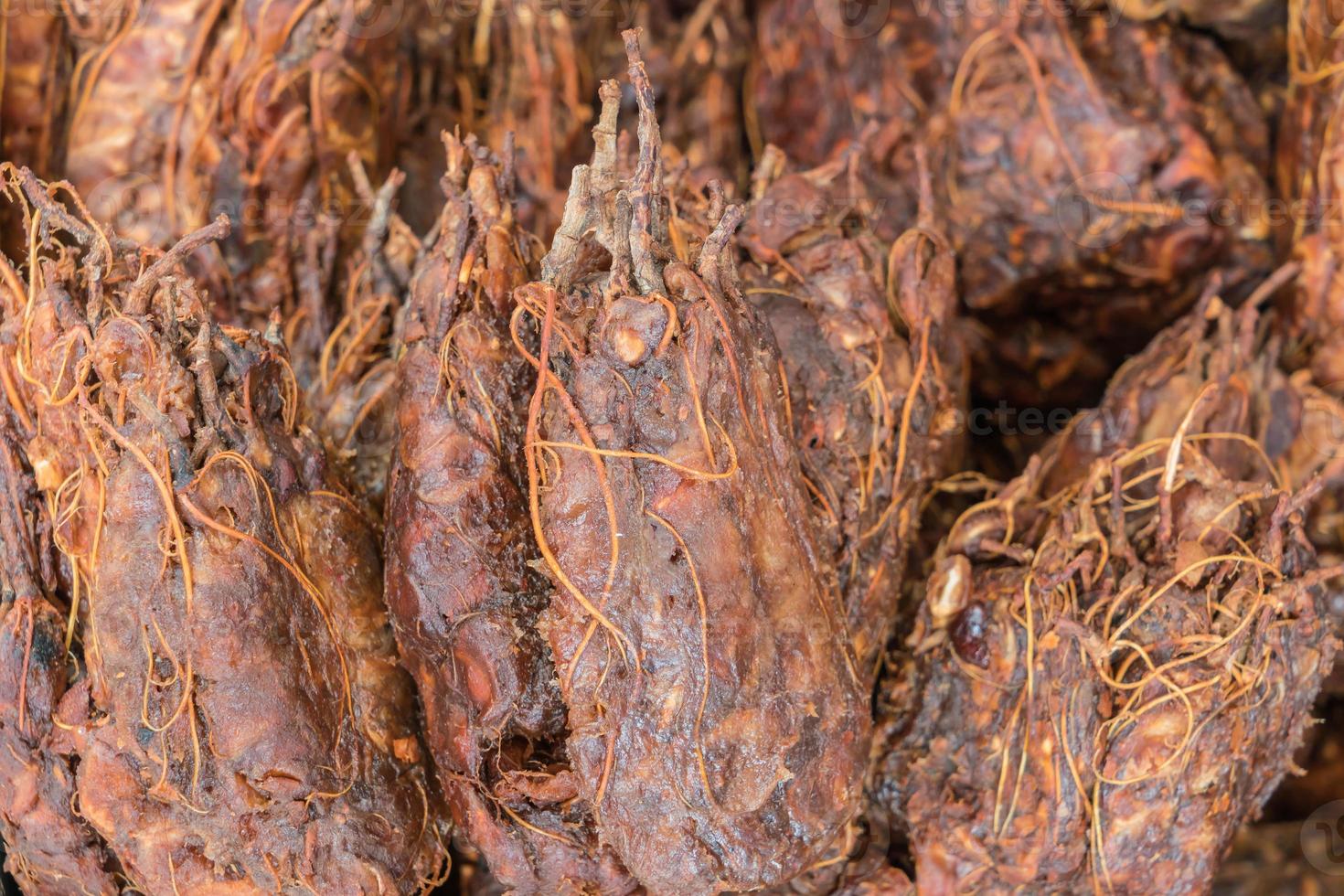 Tamarindo fresco en el mercado de Tailandia foto