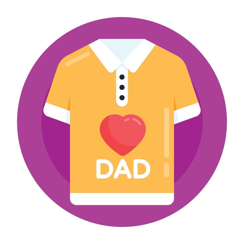 Love Dad Shirt vector