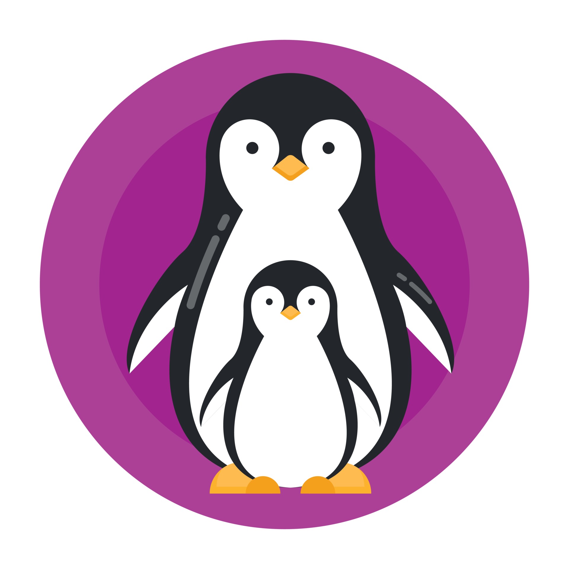 Flightless Penguin Daddy 3139313 Vector Art at Vecteezy