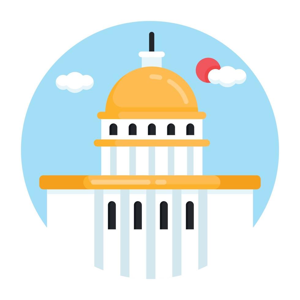USA Capitol Building vector