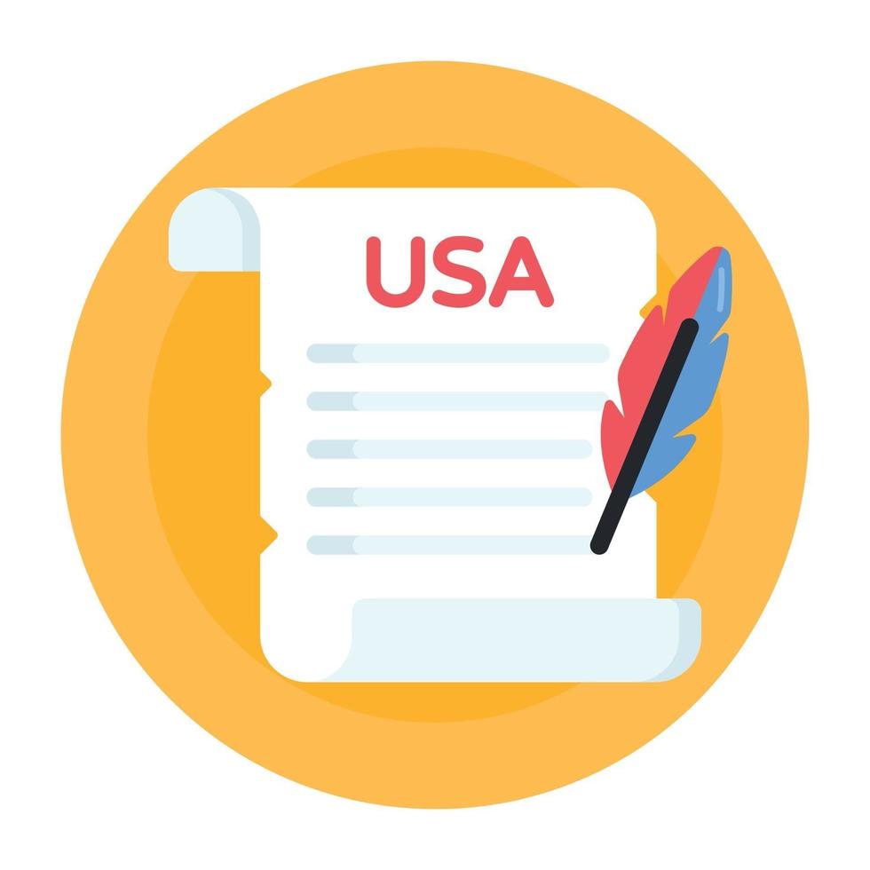 Vintage Writing article vector