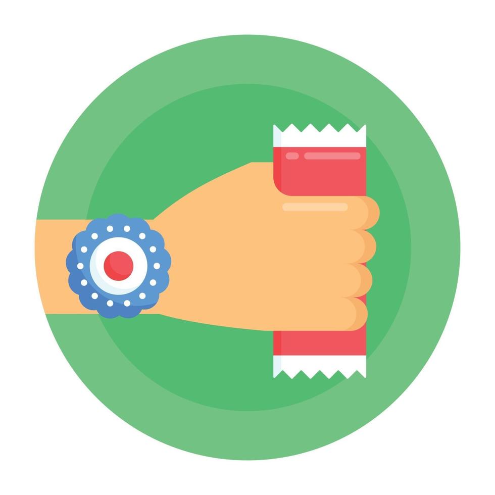 Rakhi Band and bracelet vector