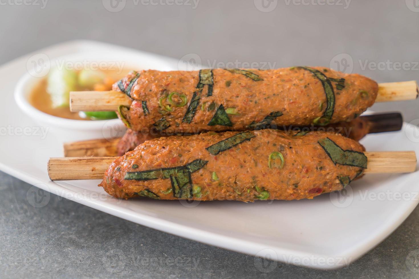 Fried Fish-paste stick photo