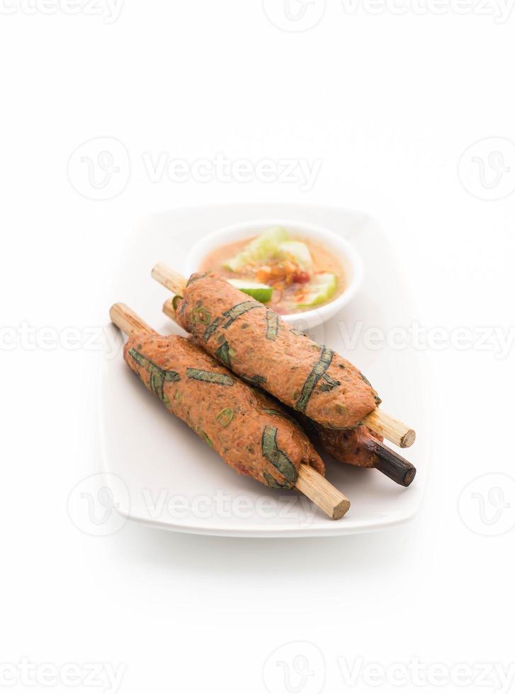 Fried Fish-paste stick photo