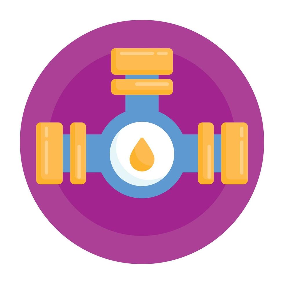 Oil Valve and Petroleum vector