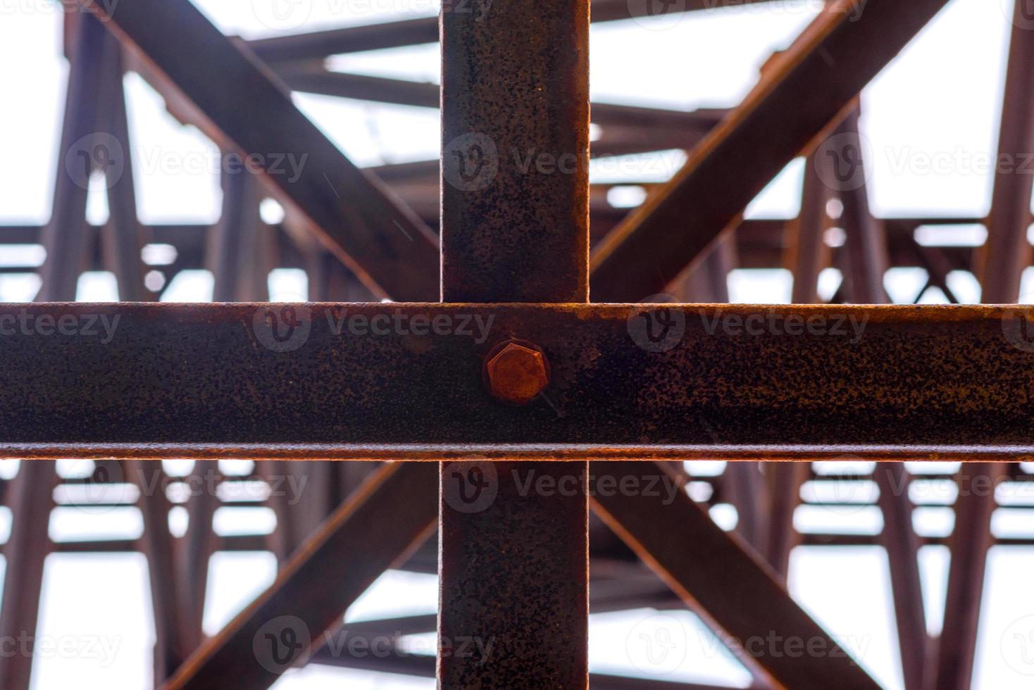 A high-voltage electricity tower photo