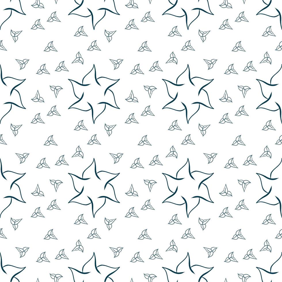 seamless repeat pattern design, Hand-Drawn repeat pattern. vector