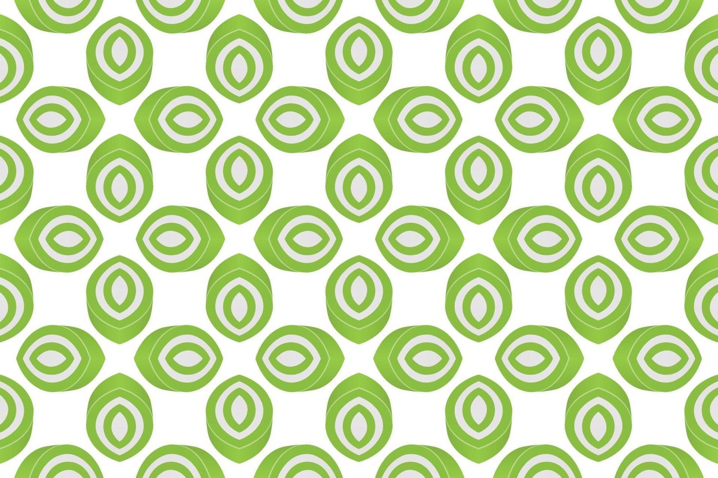 Abstract Pattern gradient green white Vector illustration