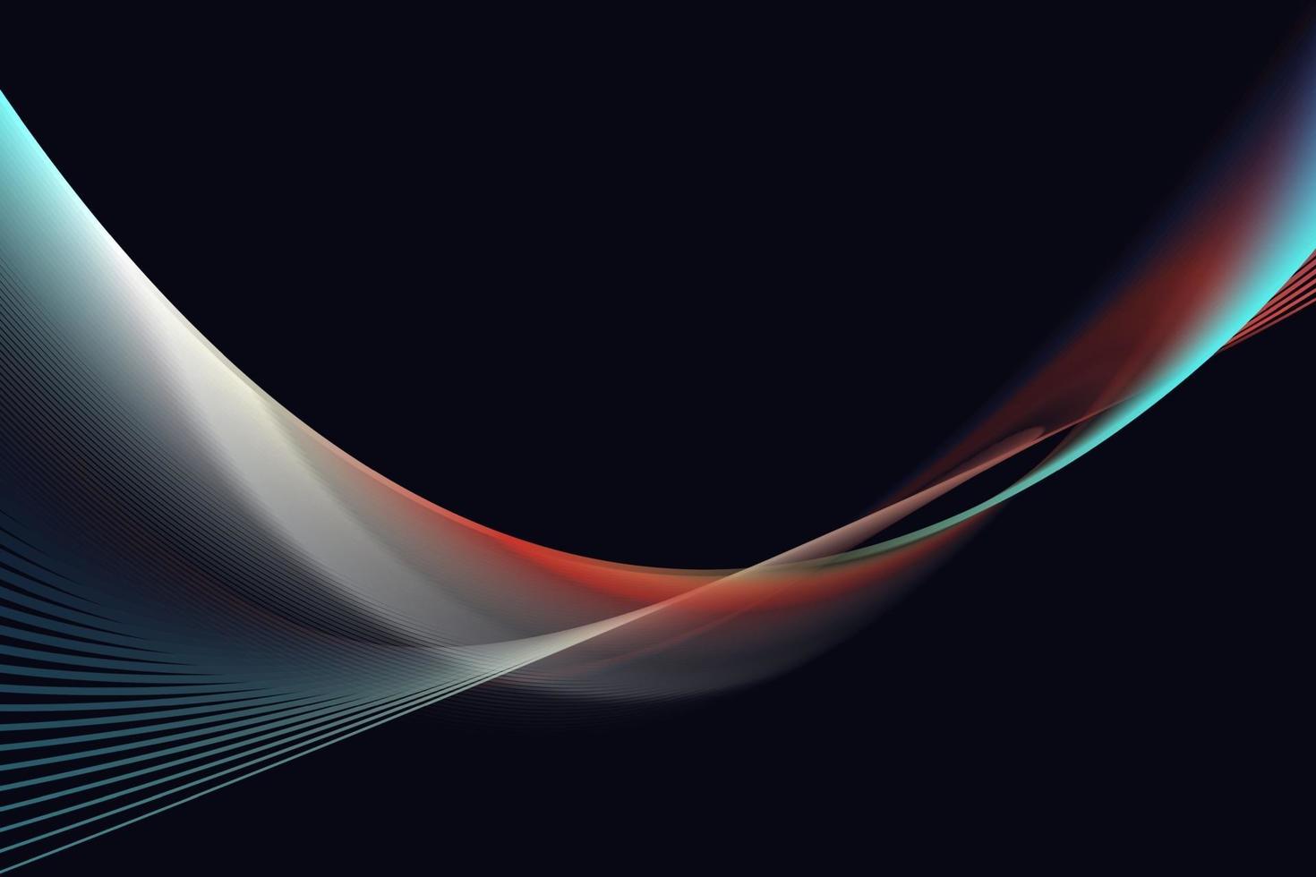 wave abstract line background, mordern waves. vector