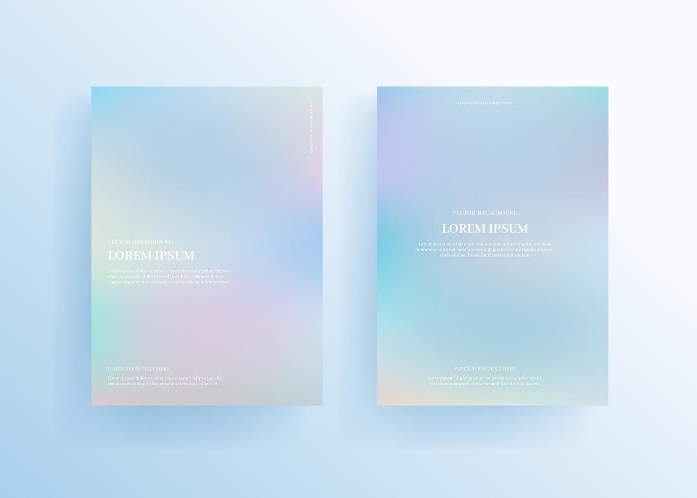 gradient background, soft color frames. vector