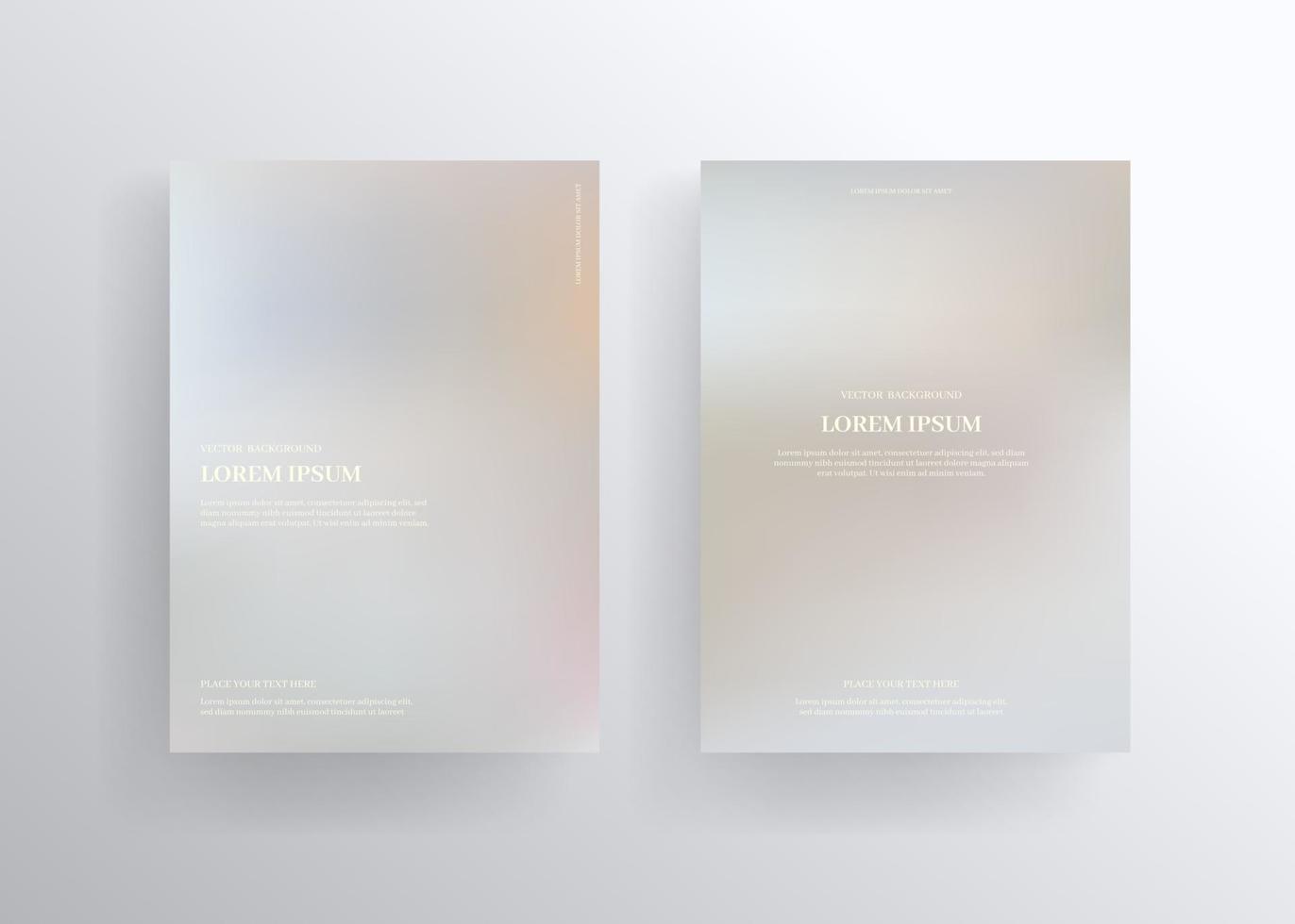 gradient background, soft color frames. vector