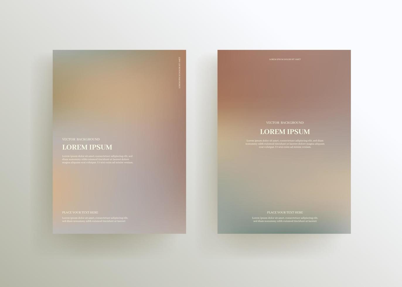 gradient background, soft color frames. vector