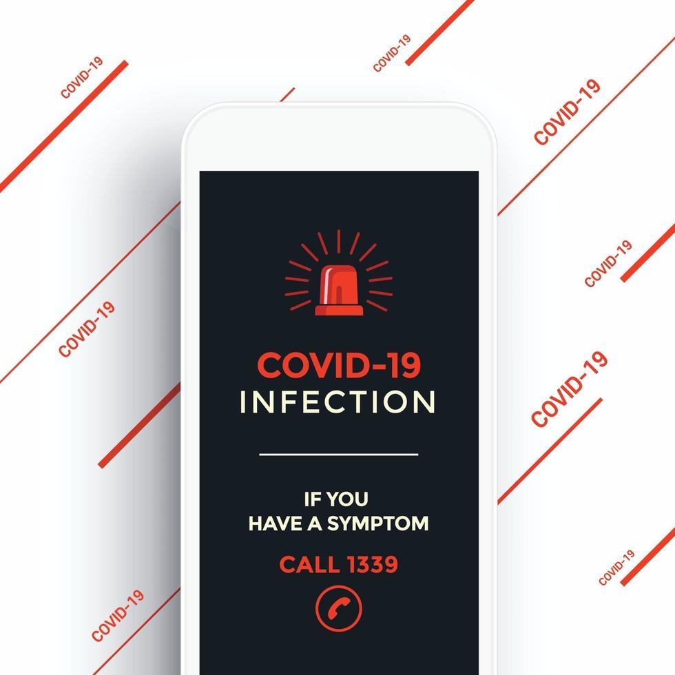 covid-19 prevention, wear a mask vector