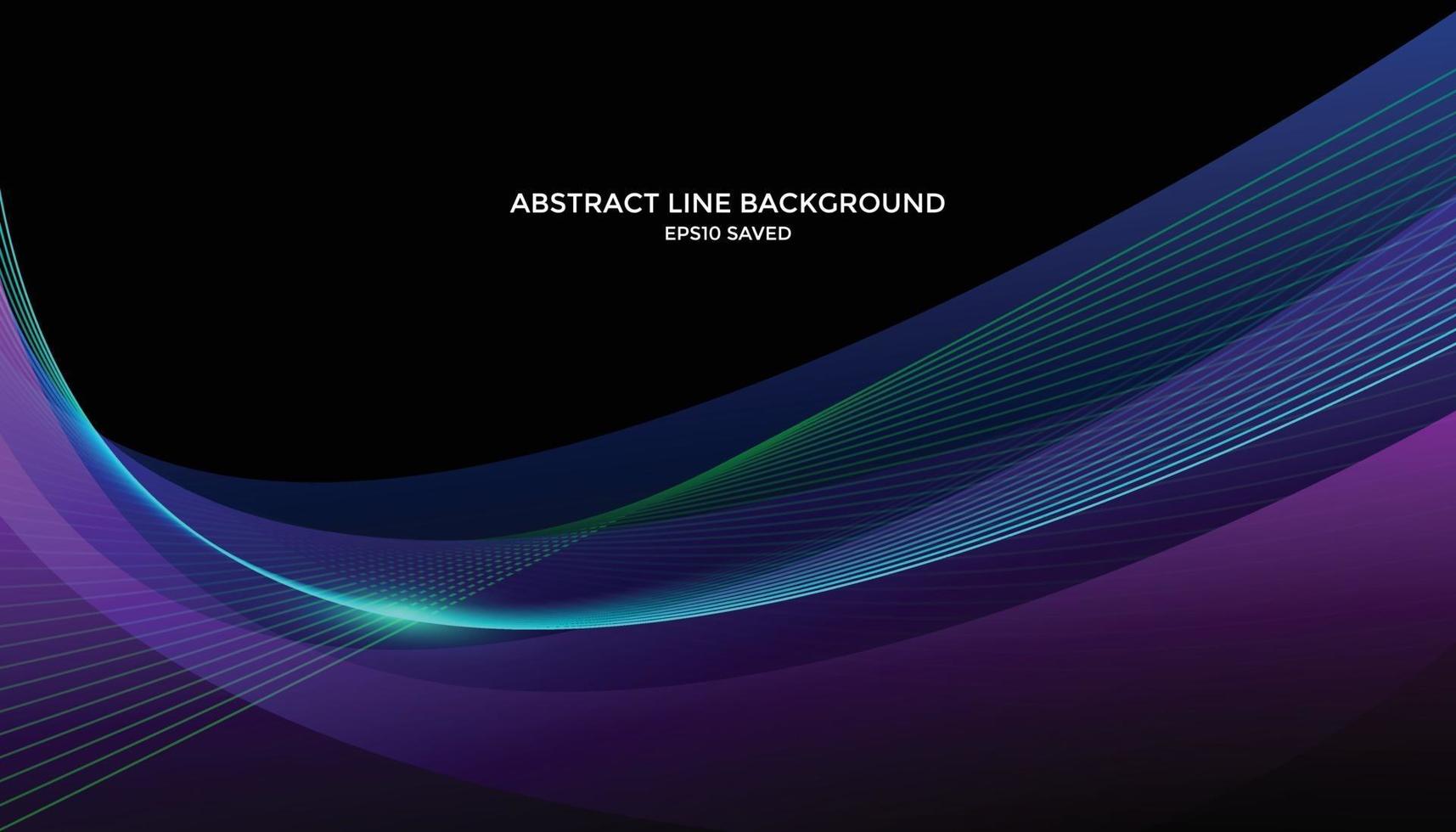 wavy line background, abstract line pattern vector