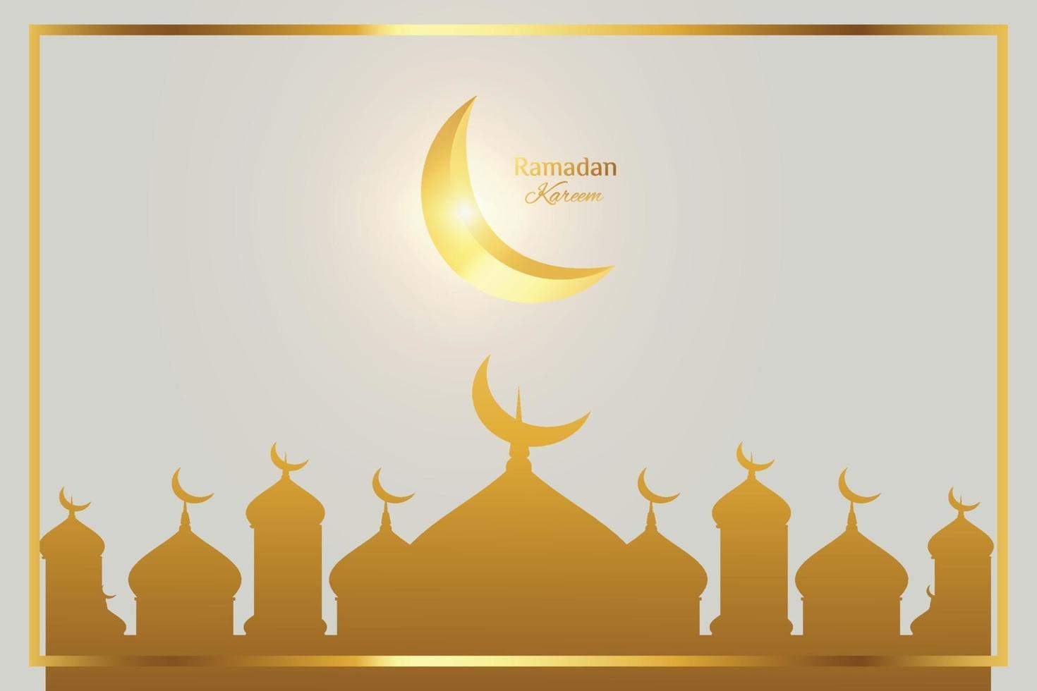 islamic background free download golden style vector