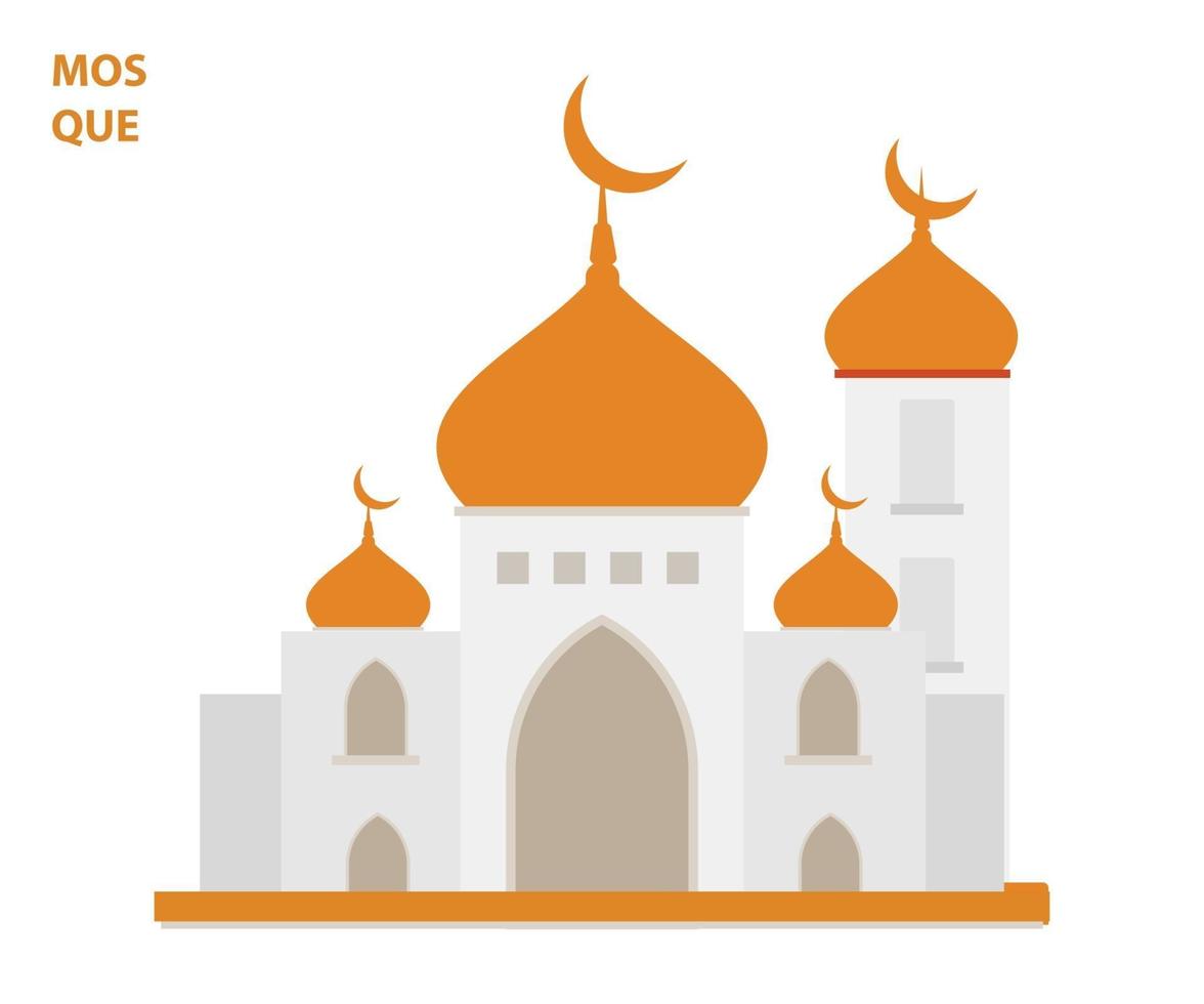 mosque vector design free download