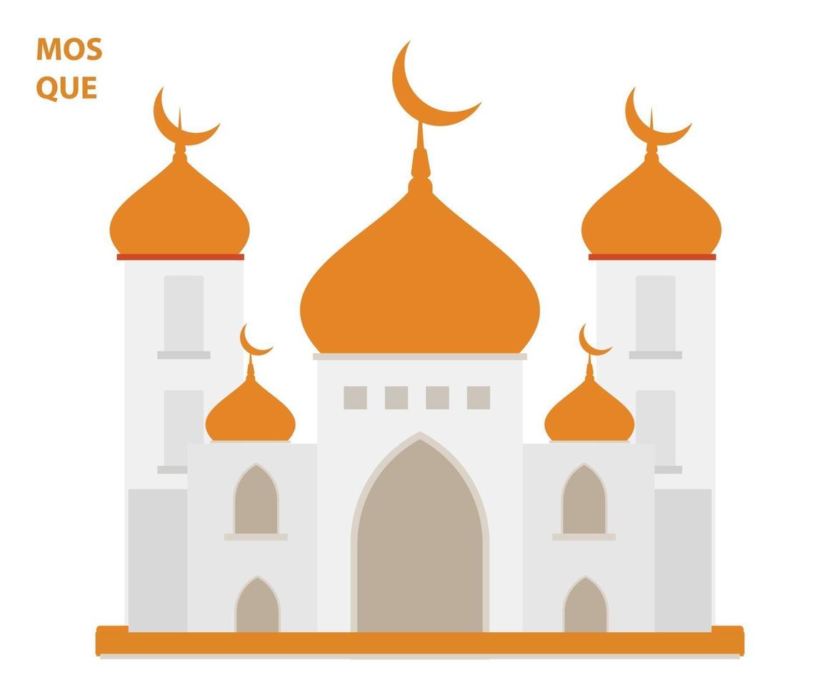 mosque vector design free download