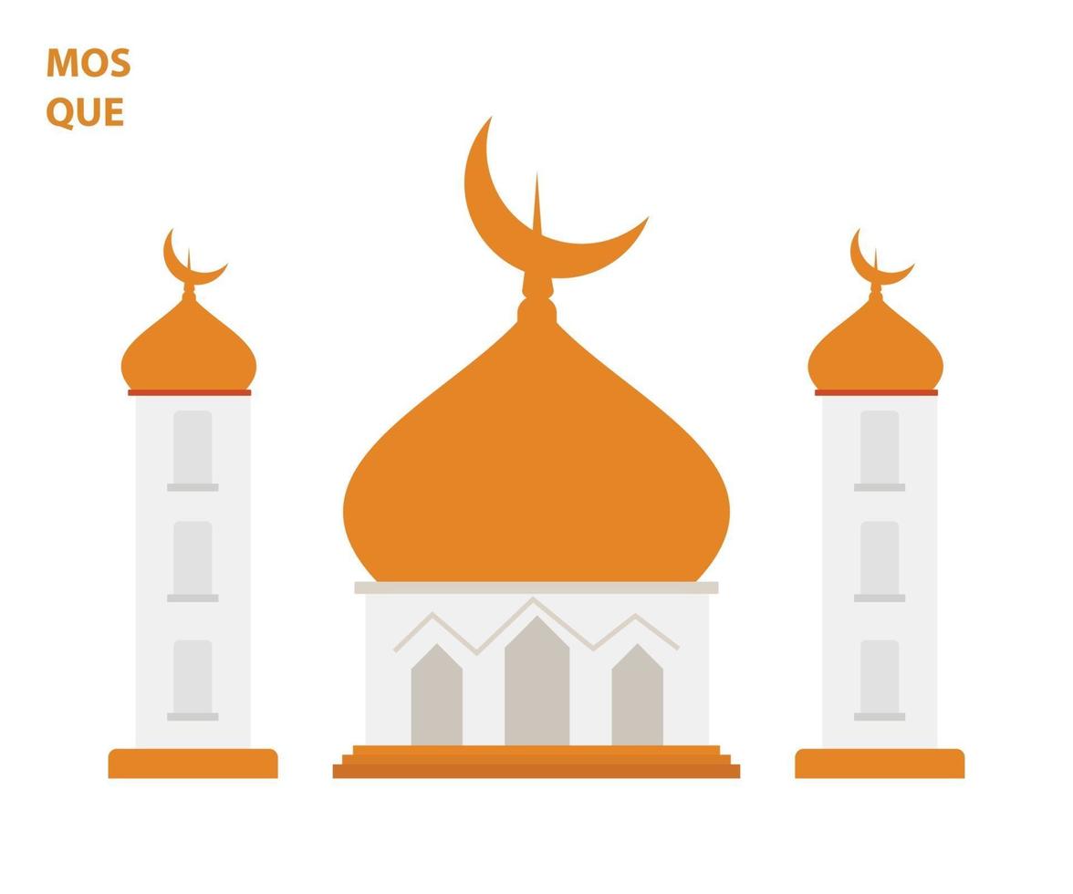 mosque vector design free download