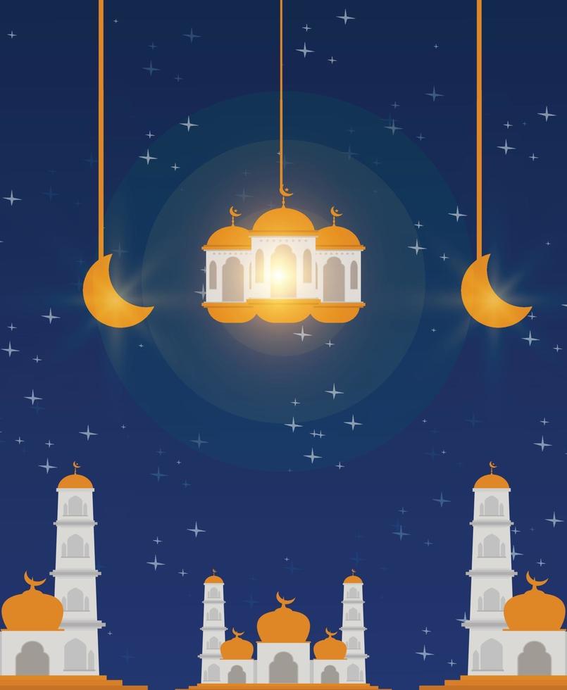 diseño de vector de ramadan kareem islámico de fondo descarga gratuita