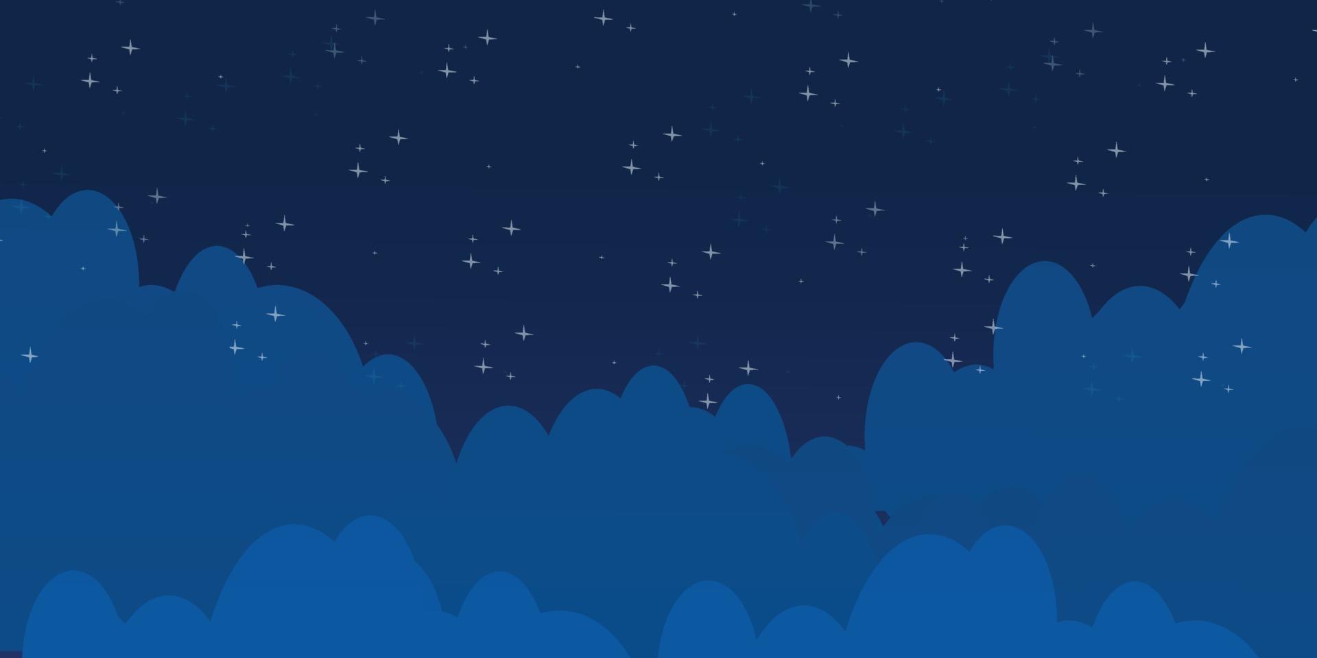 islamic background with lantern mosque and moon light free download vector