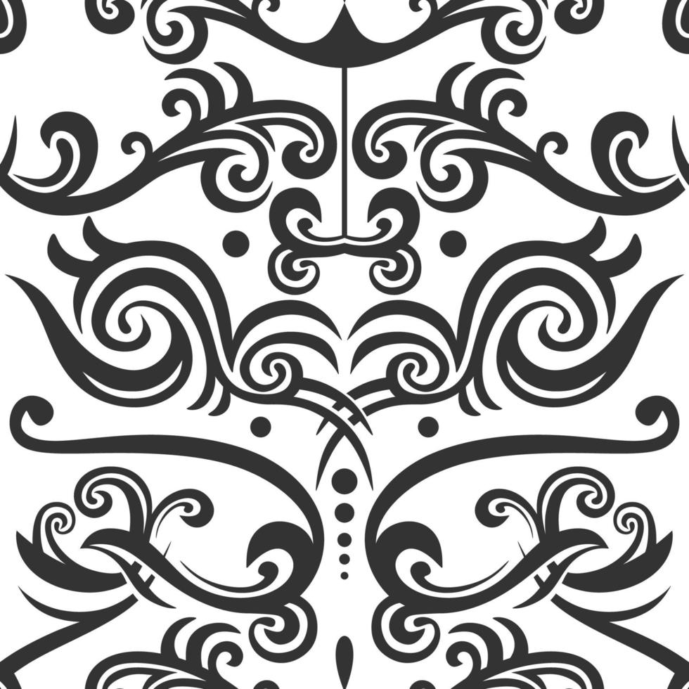 Tribal ethnic seamless pattern vector