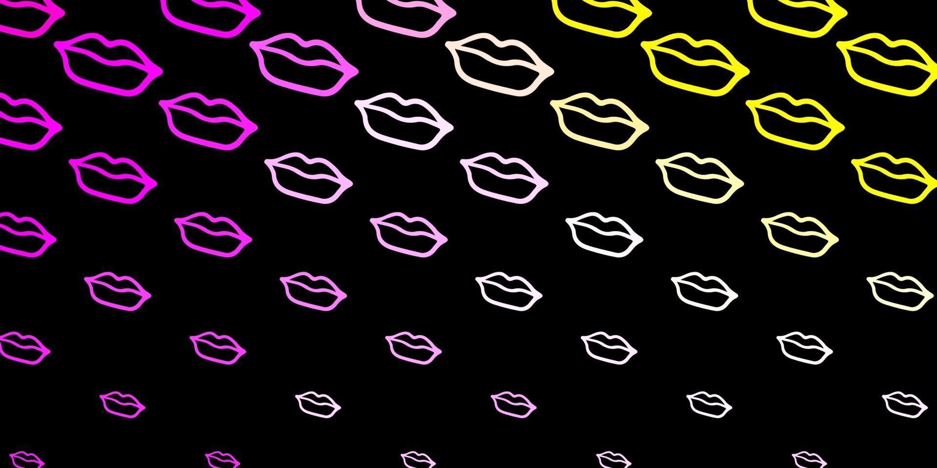 Abstract vector background with colorful gradient