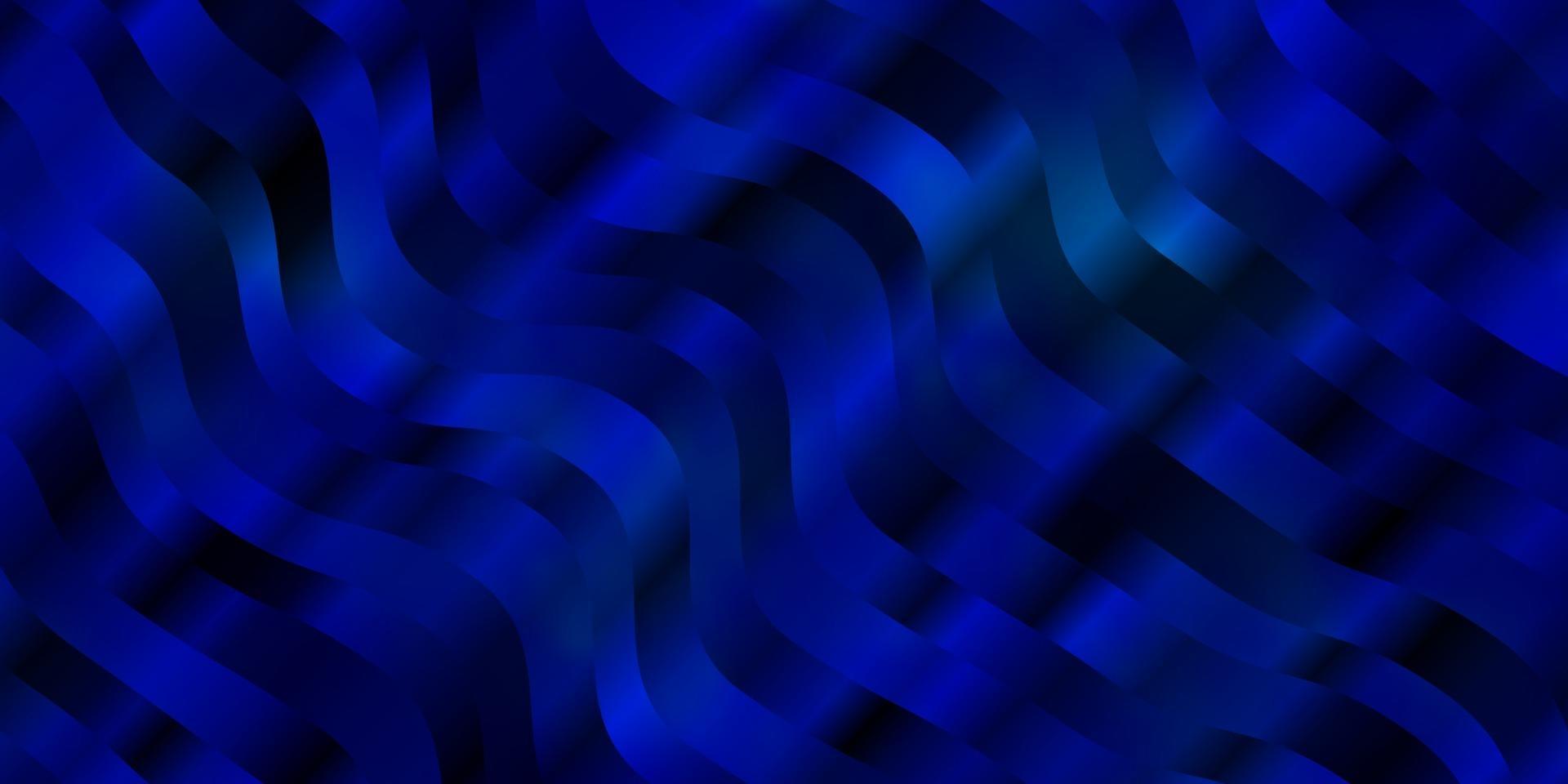 Light BLUE vector template with curved lines.