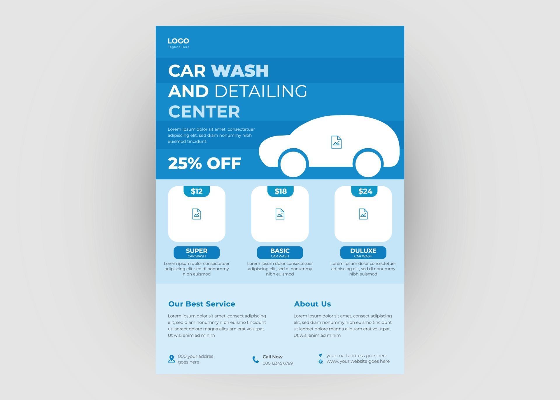 Car wash flyer template design 3145327 Vector Art at Vecteezy Car wash flyer template design 3145327 Vector Art at Vecteezy