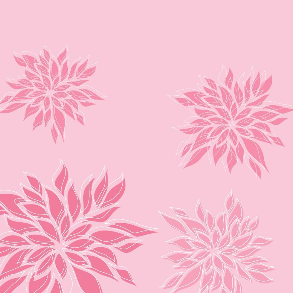 vector de fondo floral