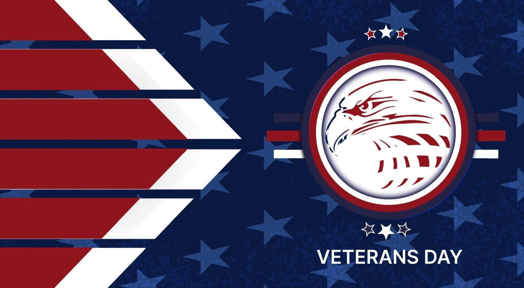 día de los veteranos americanos vector