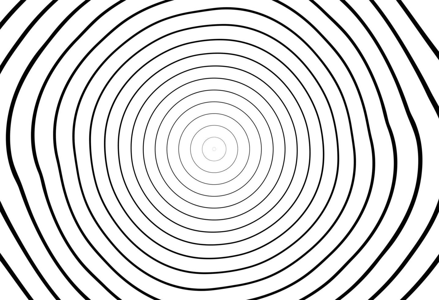 Concentric circle elements. Element for graphic vector