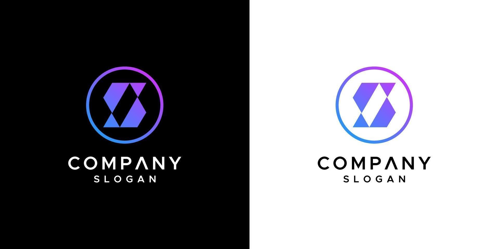 letter s logo design vector