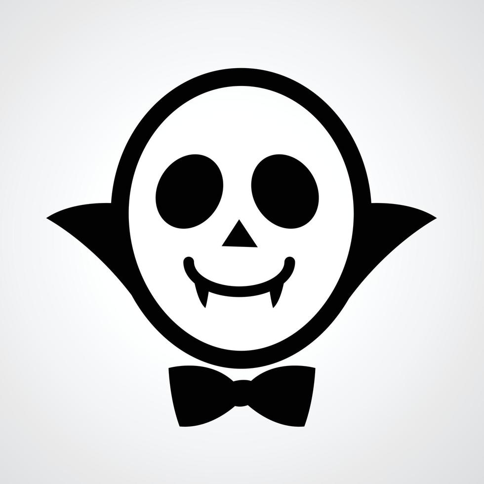 Vampire icon vector