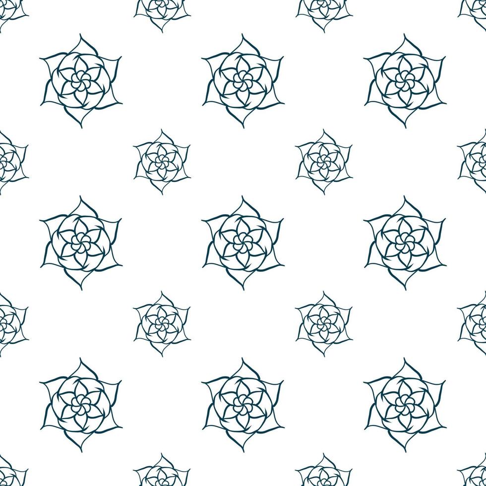 Hand-Drawn seamless repeat pattern, repeat pattern tiles. vector