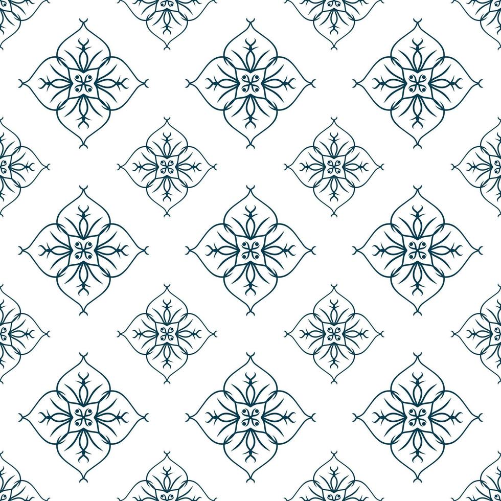 patrón de repetición sin costuras dibujado a mano, azulejos de patrón de repetición. vector