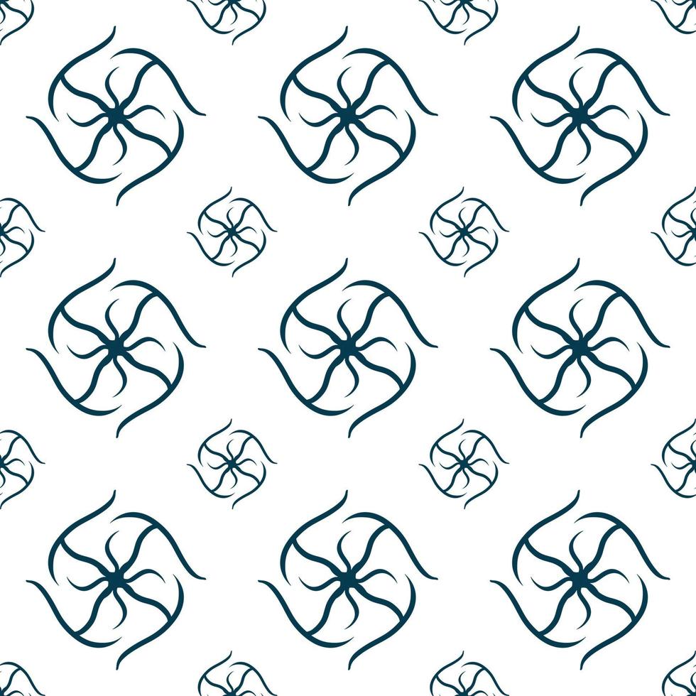Hand-Drawn seamless repeat pattern, repeat pattern tiles. vector