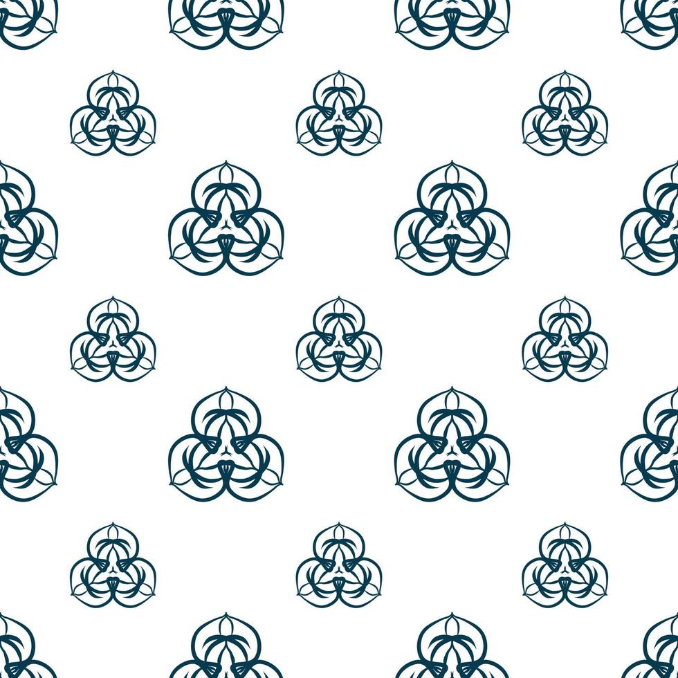 Hand-Drawn seamless repeat pattern, repeat pattern tiles. vector